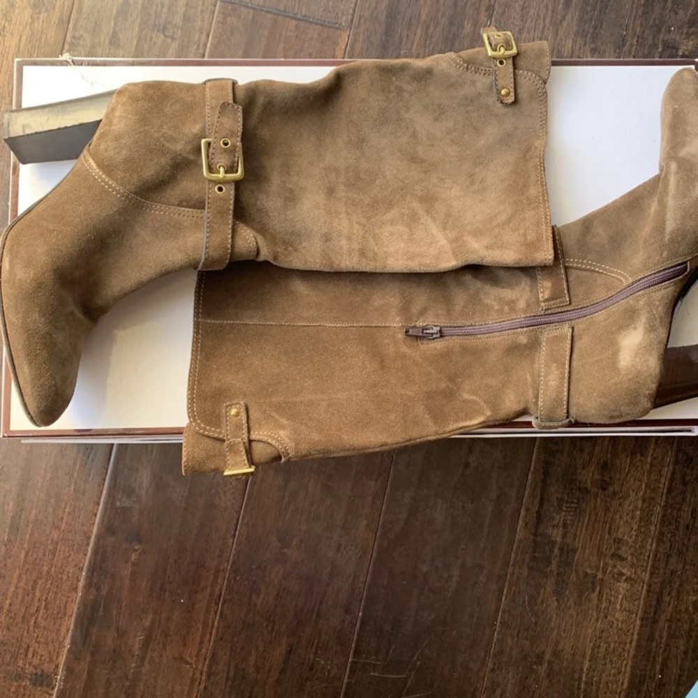 Coach Robyn Suede boots